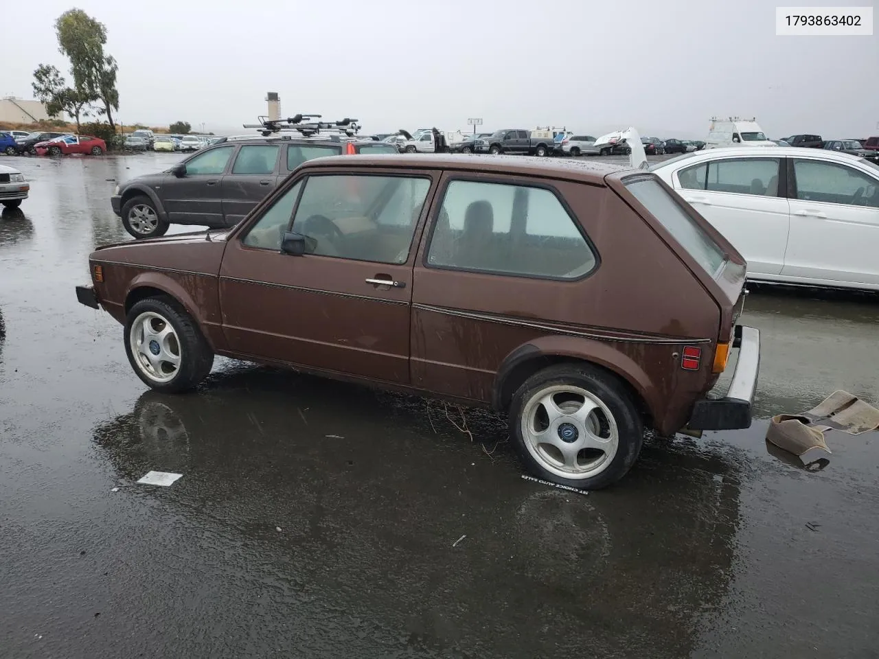 1979 Volkswagen Rabbit VIN: 1793863402 Lot: 79580954