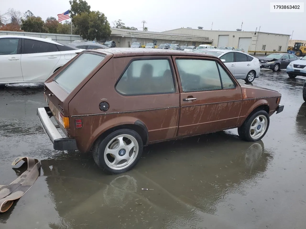 1979 Volkswagen Rabbit VIN: 1793863402 Lot: 79580954