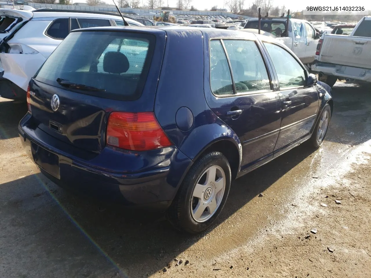 2001 Volkswagen Golf Gls VIN: 9BWGS21J614032236 Lot: 44044894