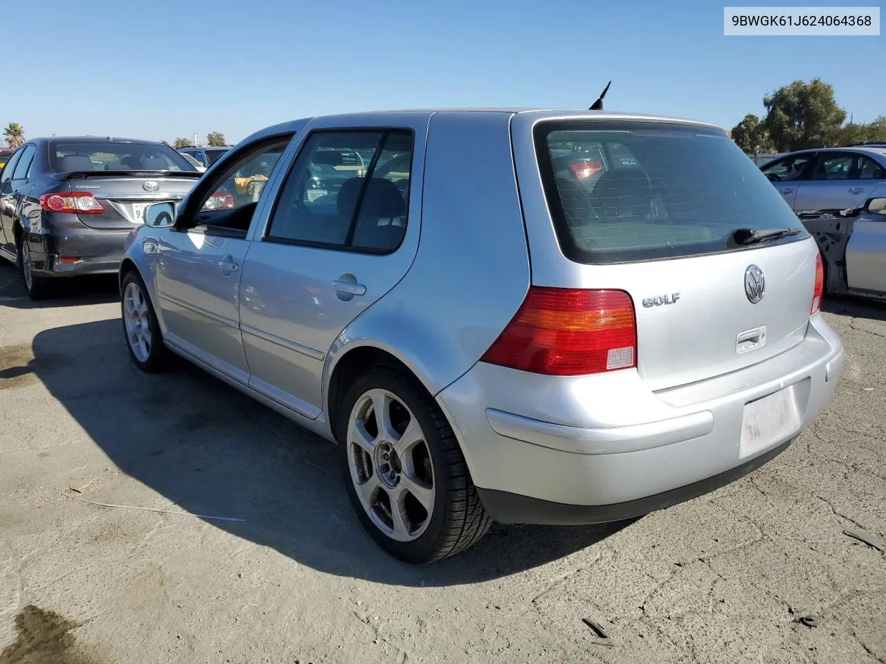 2002 Volkswagen Golf Gls VIN: 9BWGK61J624064368 Lot: 70866344