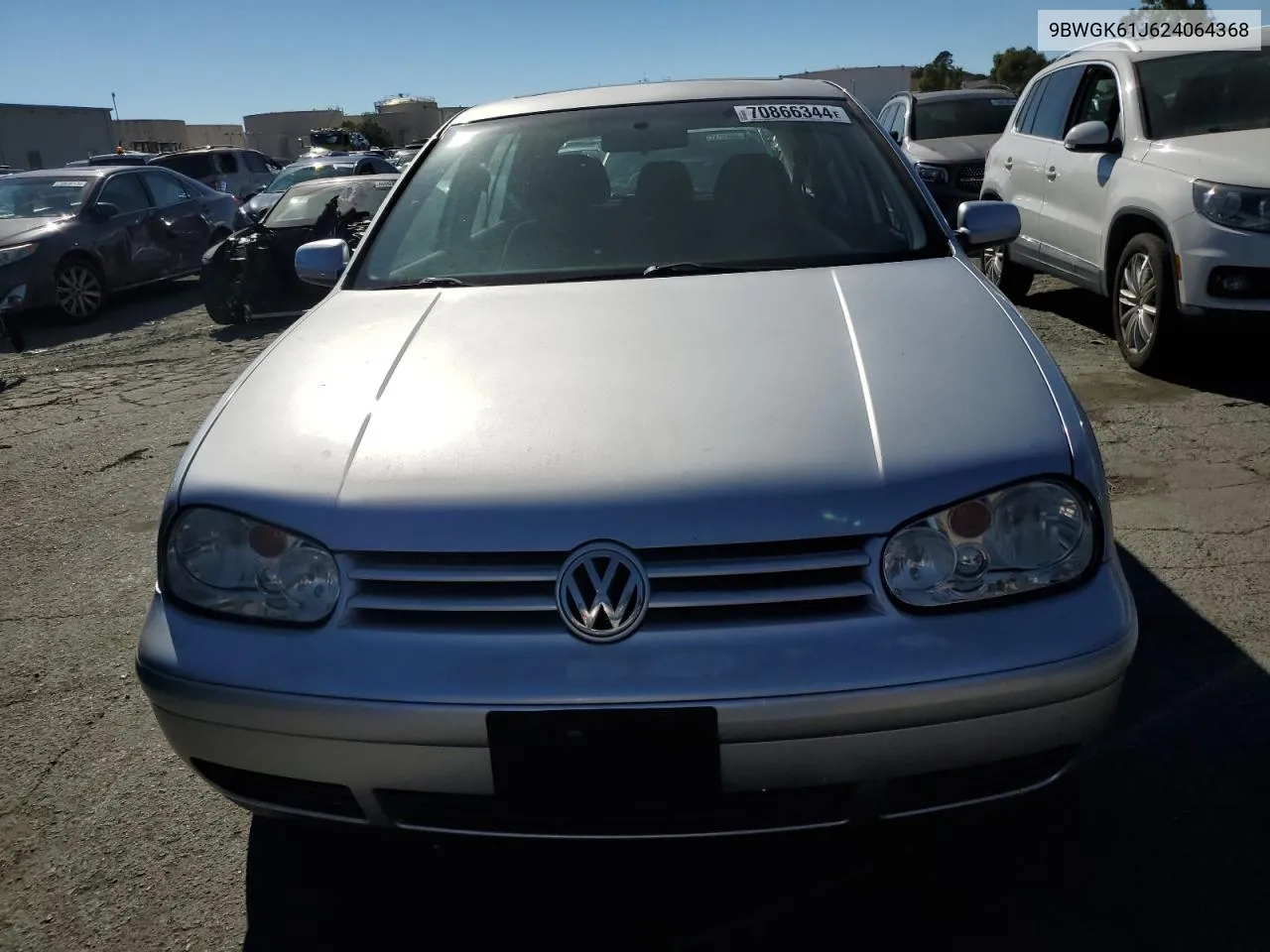 2002 Volkswagen Golf Gls VIN: 9BWGK61J624064368 Lot: 70866344