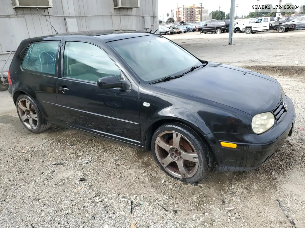 2002 Volkswagen Golf Gl VIN: 9BWBK61J724056984 Lot: 71229184