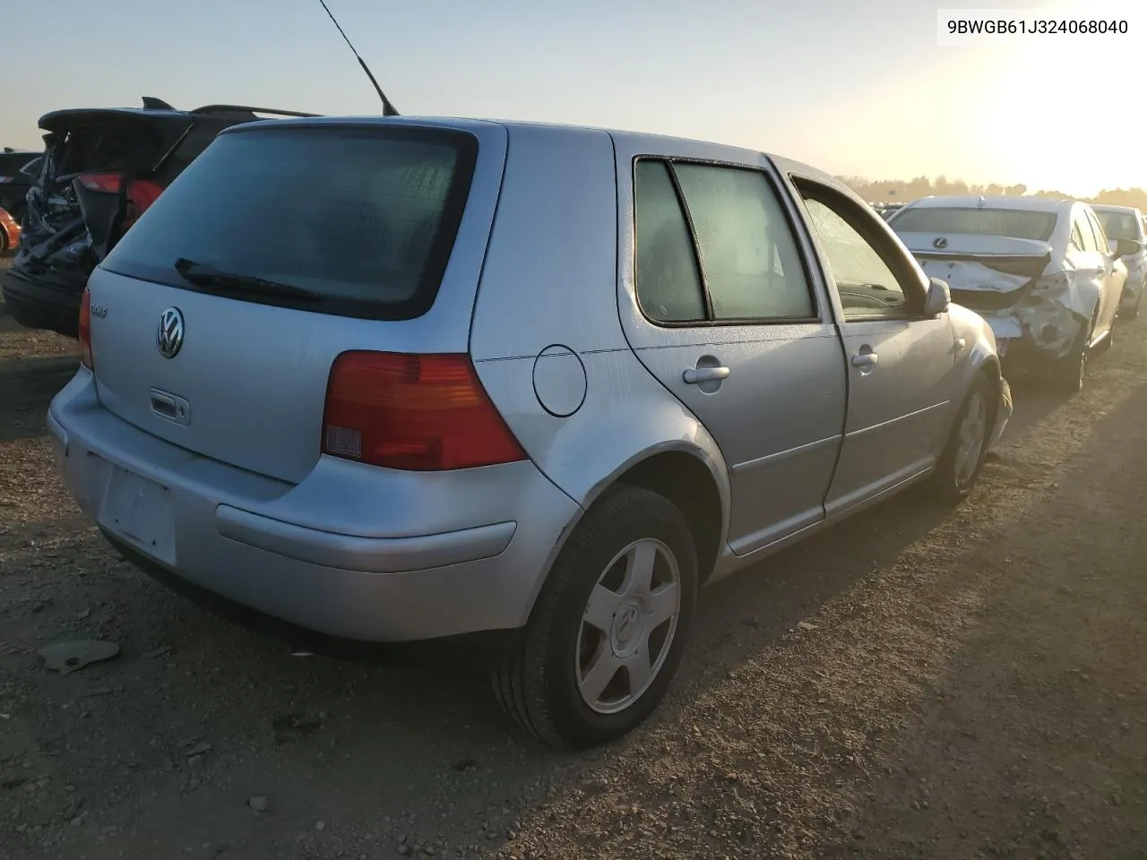 2002 Volkswagen Golf Gls VIN: 9BWGB61J324068040 Lot: 74886714