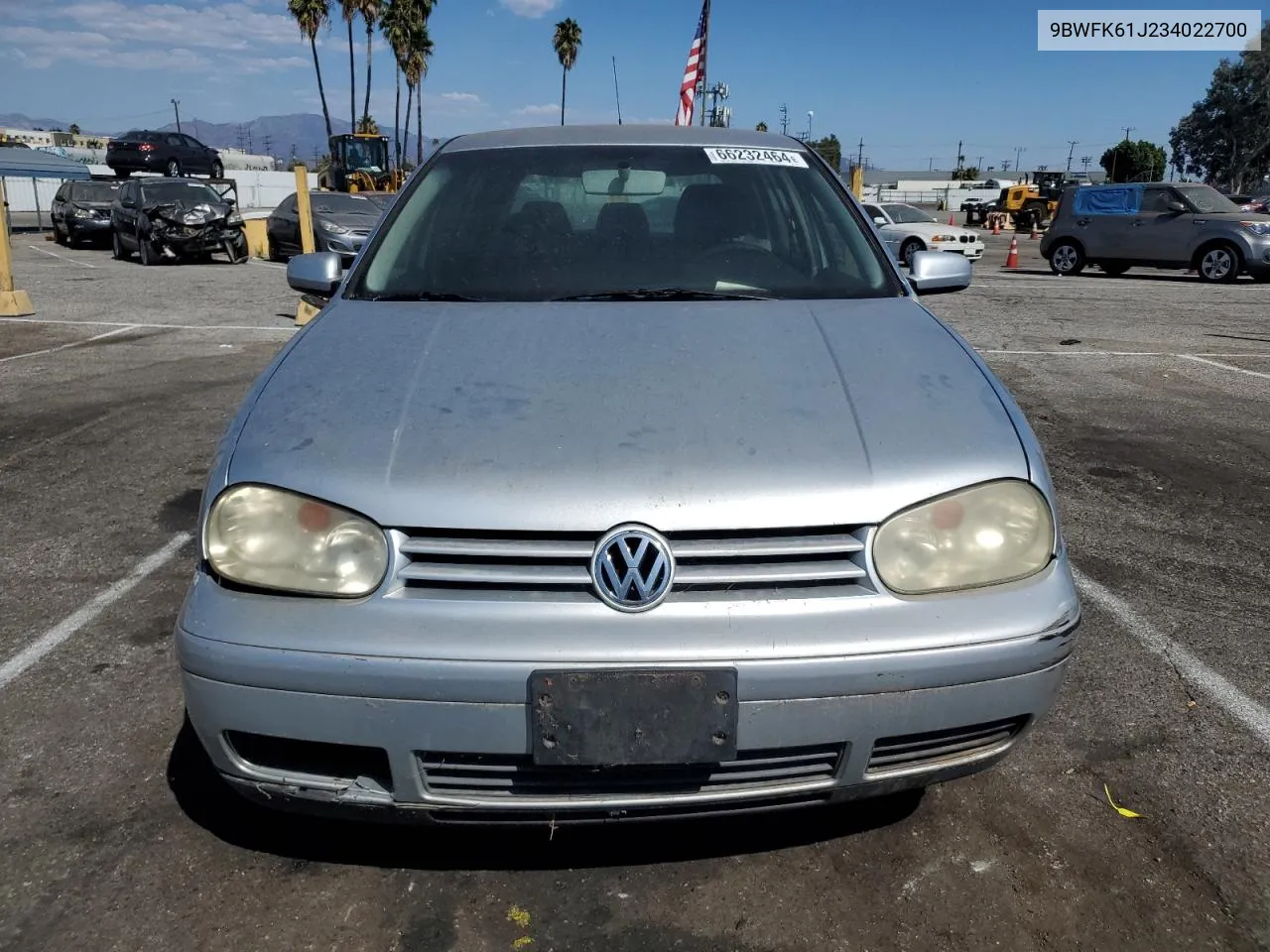 2003 Volkswagen Golf Gl VIN: 9BWFK61J234022700 Lot: 66232464