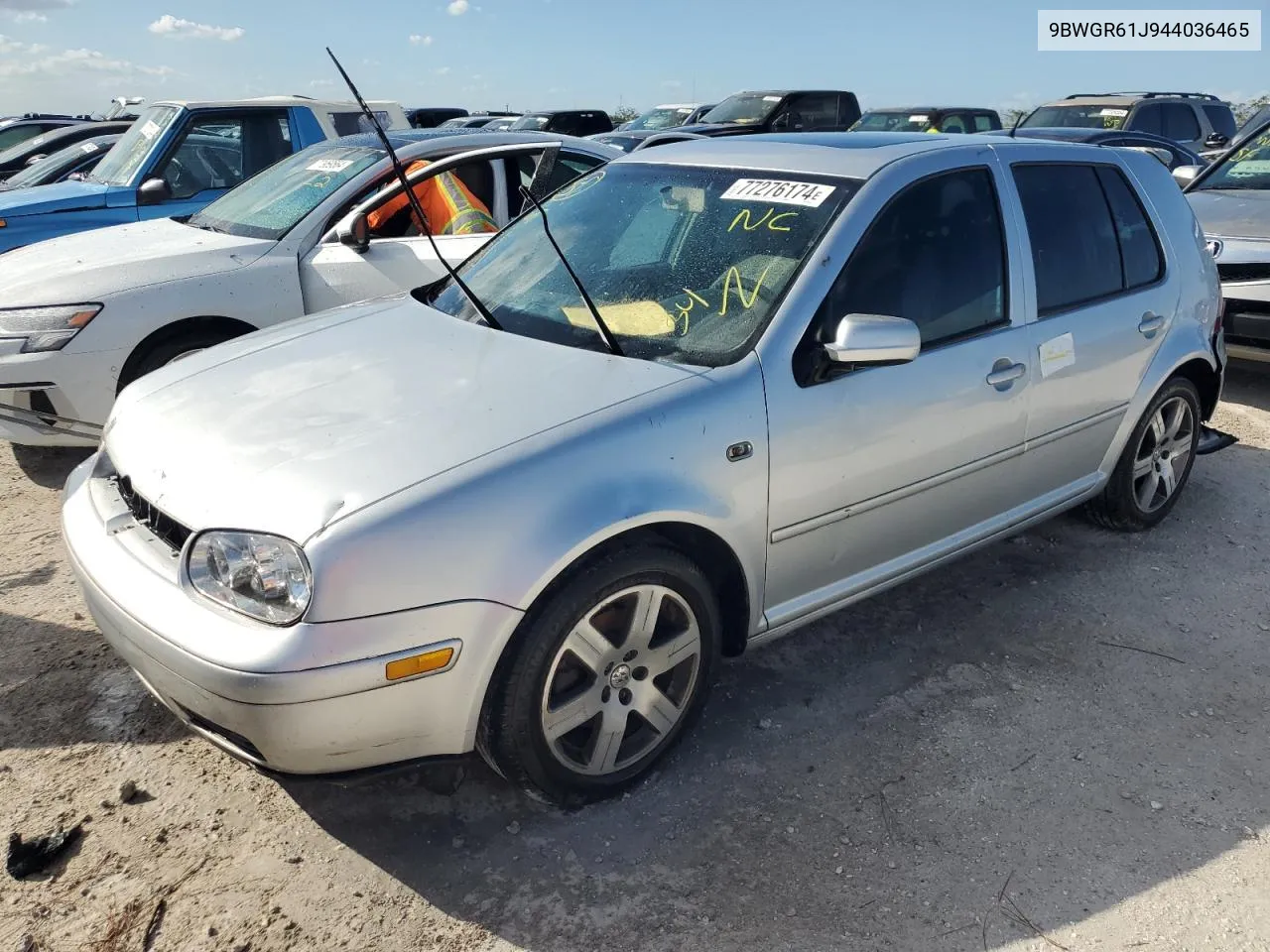 2004 Volkswagen Golf Gls Tdi VIN: 9BWGR61J944036465 Lot: 77276174