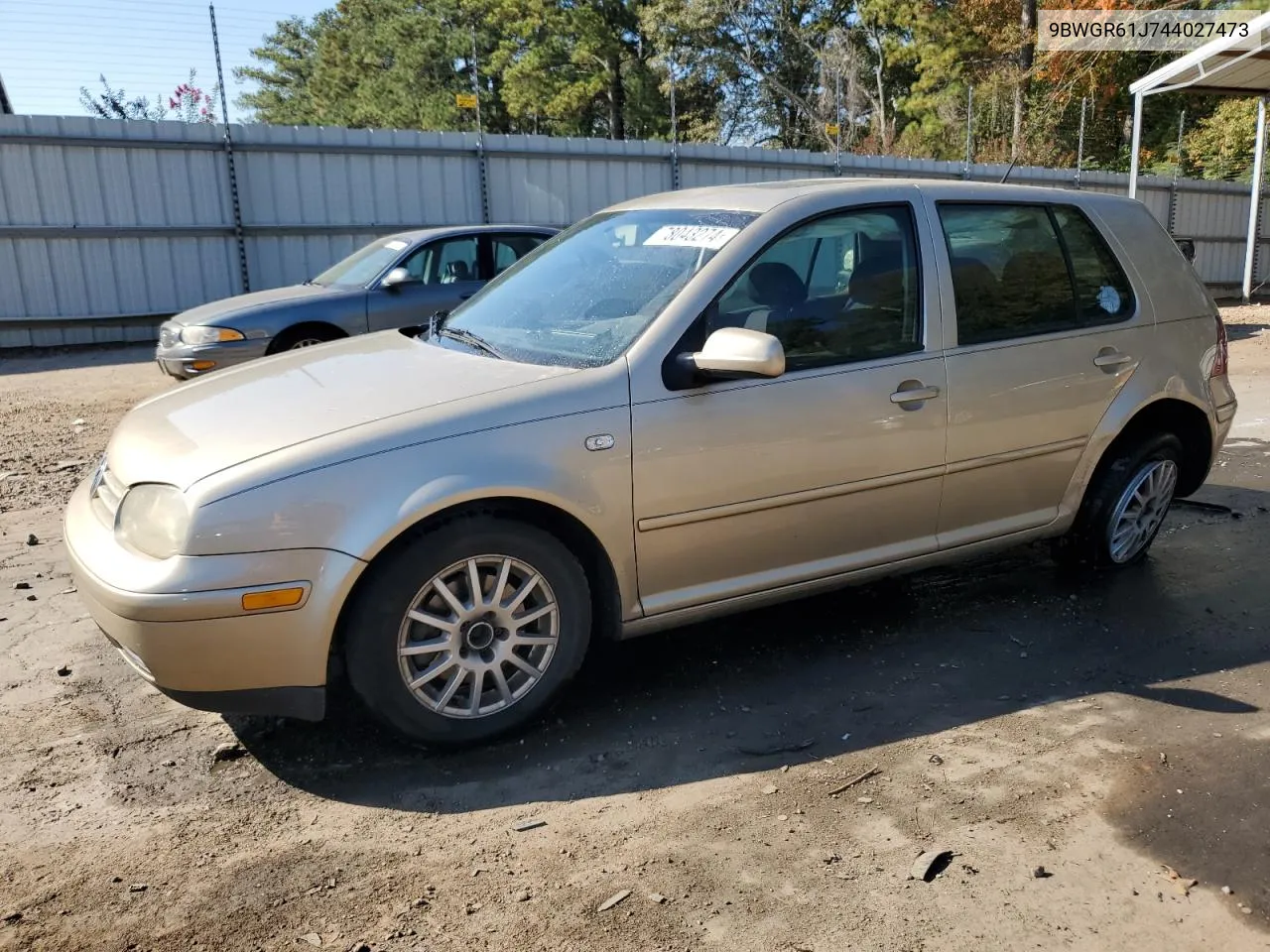 2004 Volkswagen Golf Gls Tdi VIN: 9BWGR61J744027473 Lot: 78043274