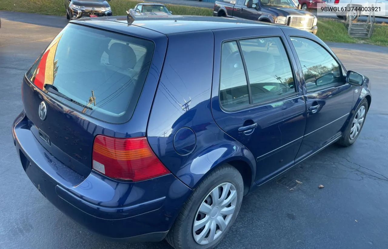 2004 Volkswagen Golf Gls VIN: 9BWGL61J744003921 Lot: 80755834