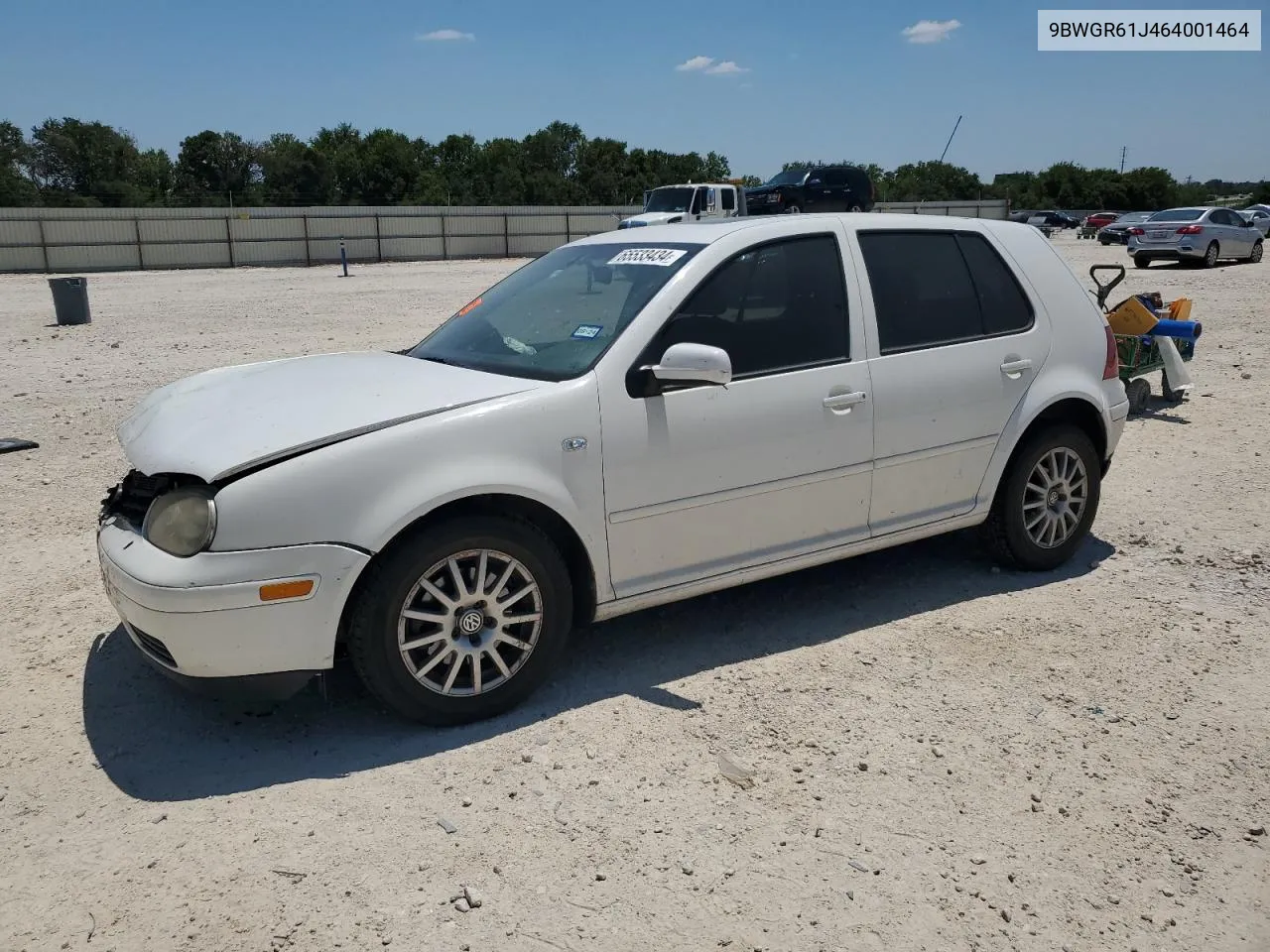 9BWGR61J464001464 2006 Volkswagen Golf Gls Tdi