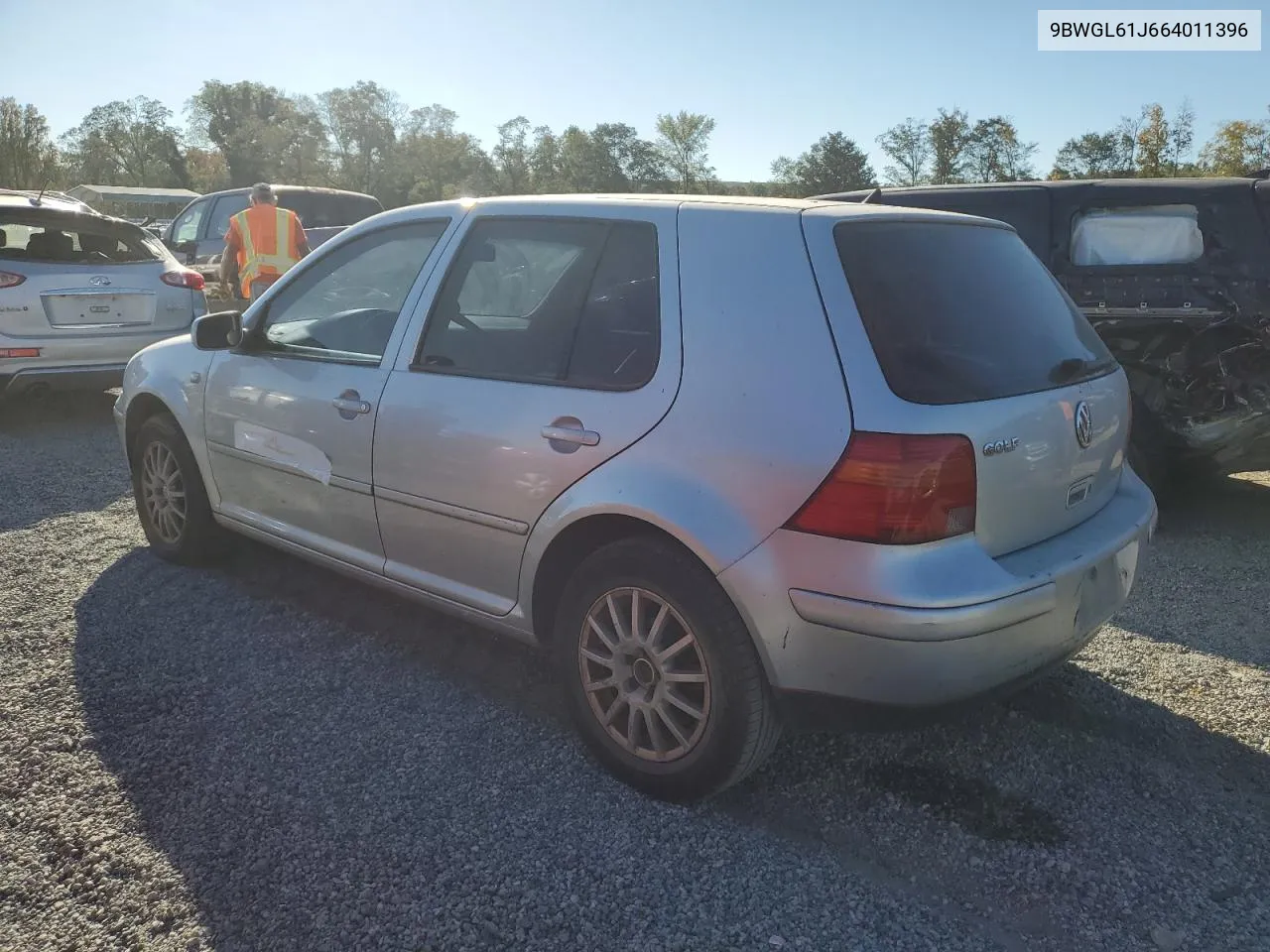 2006 Volkswagen Golf Gls VIN: 9BWGL61J664011396 Lot: 75776094