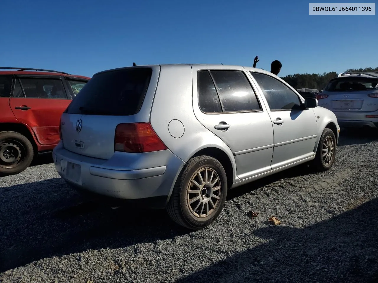 2006 Volkswagen Golf Gls VIN: 9BWGL61J664011396 Lot: 75776094