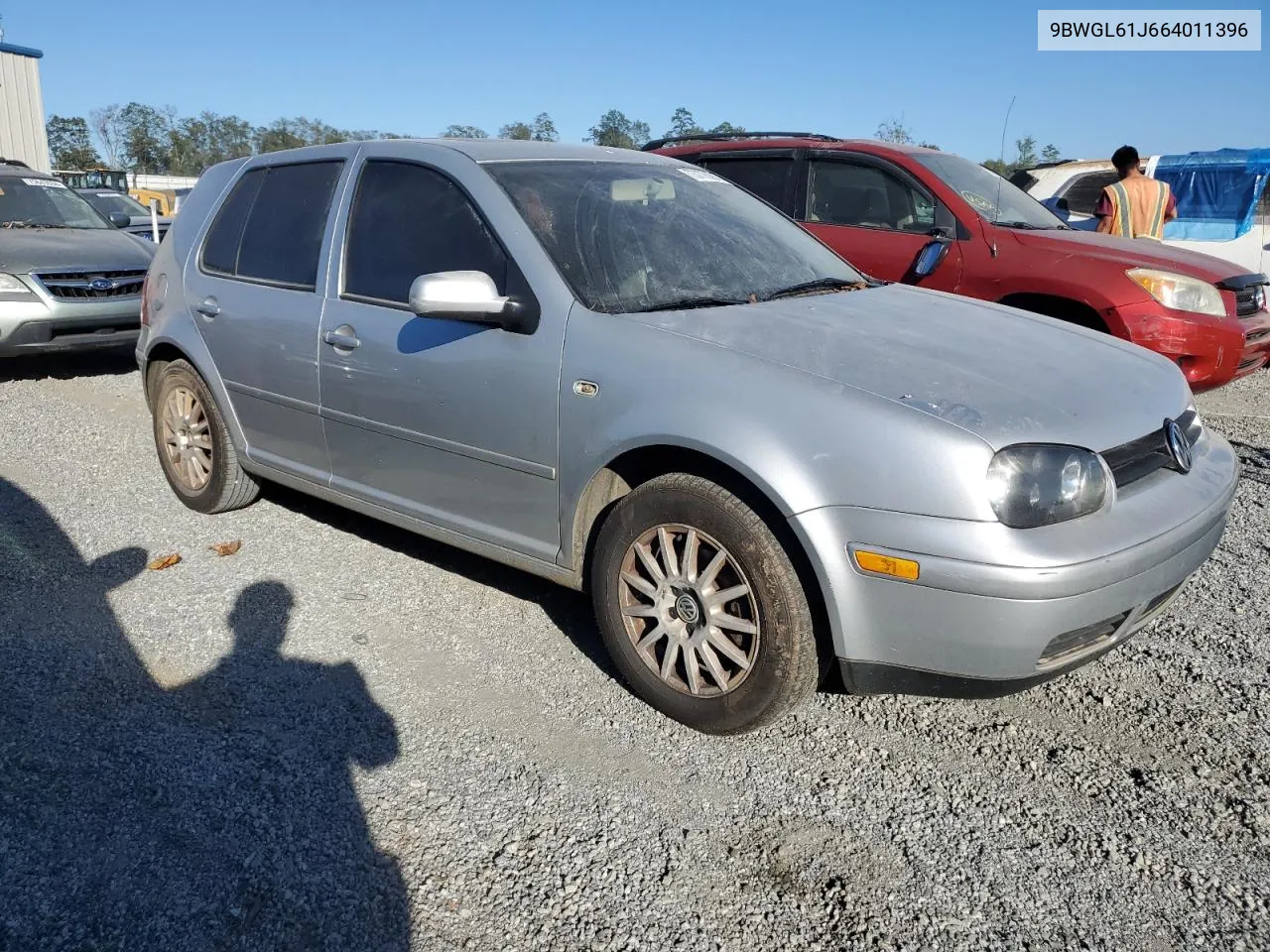 2006 Volkswagen Golf Gls VIN: 9BWGL61J664011396 Lot: 75776094