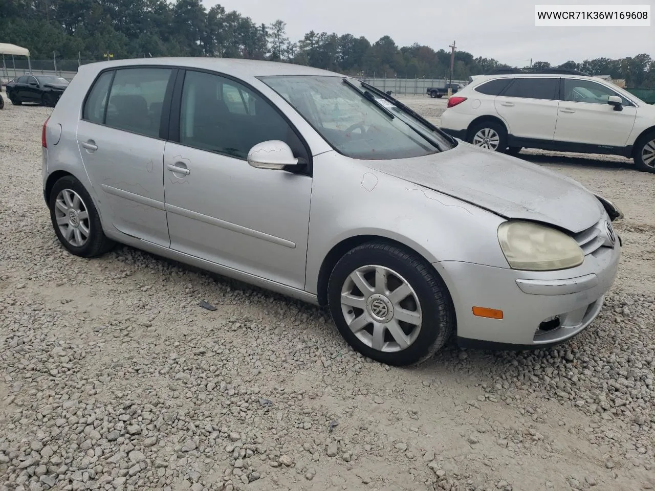 2006 Volkswagen Rabbit VIN: WVWCR71K36W169608 Lot: 77961204