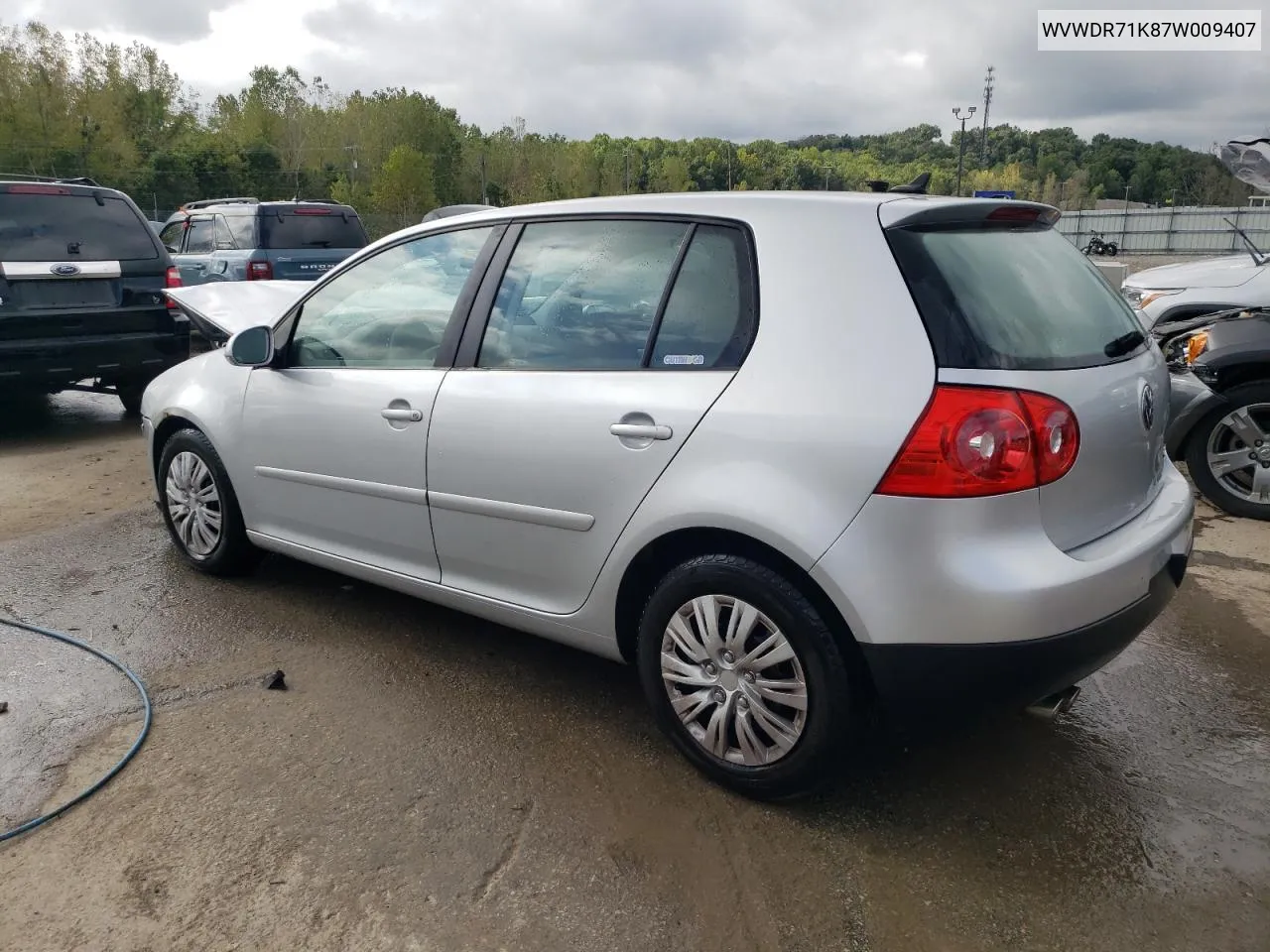 2007 Volkswagen Rabbit VIN: WVWDR71K87W009407 Lot: 72890914