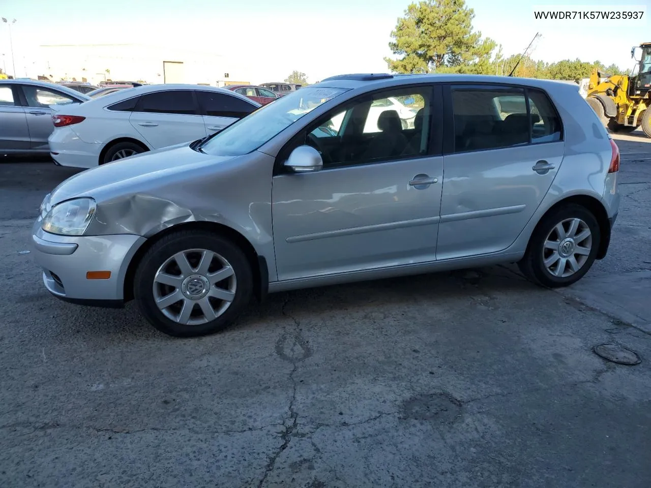 2007 Volkswagen Rabbit VIN: WVWDR71K57W235937 Lot: 74654744