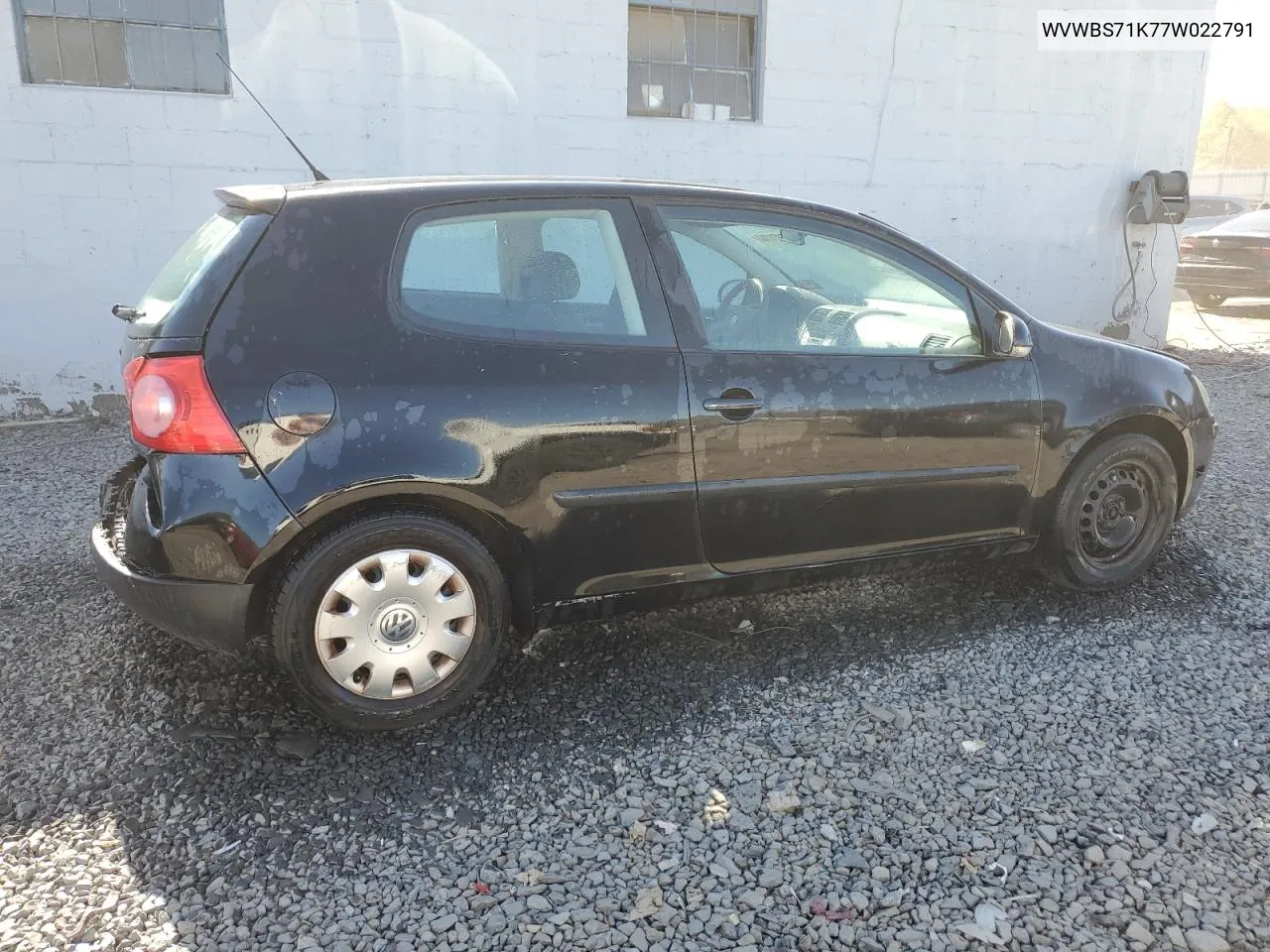 WVWBS71K77W022791 2007 Volkswagen Rabbit