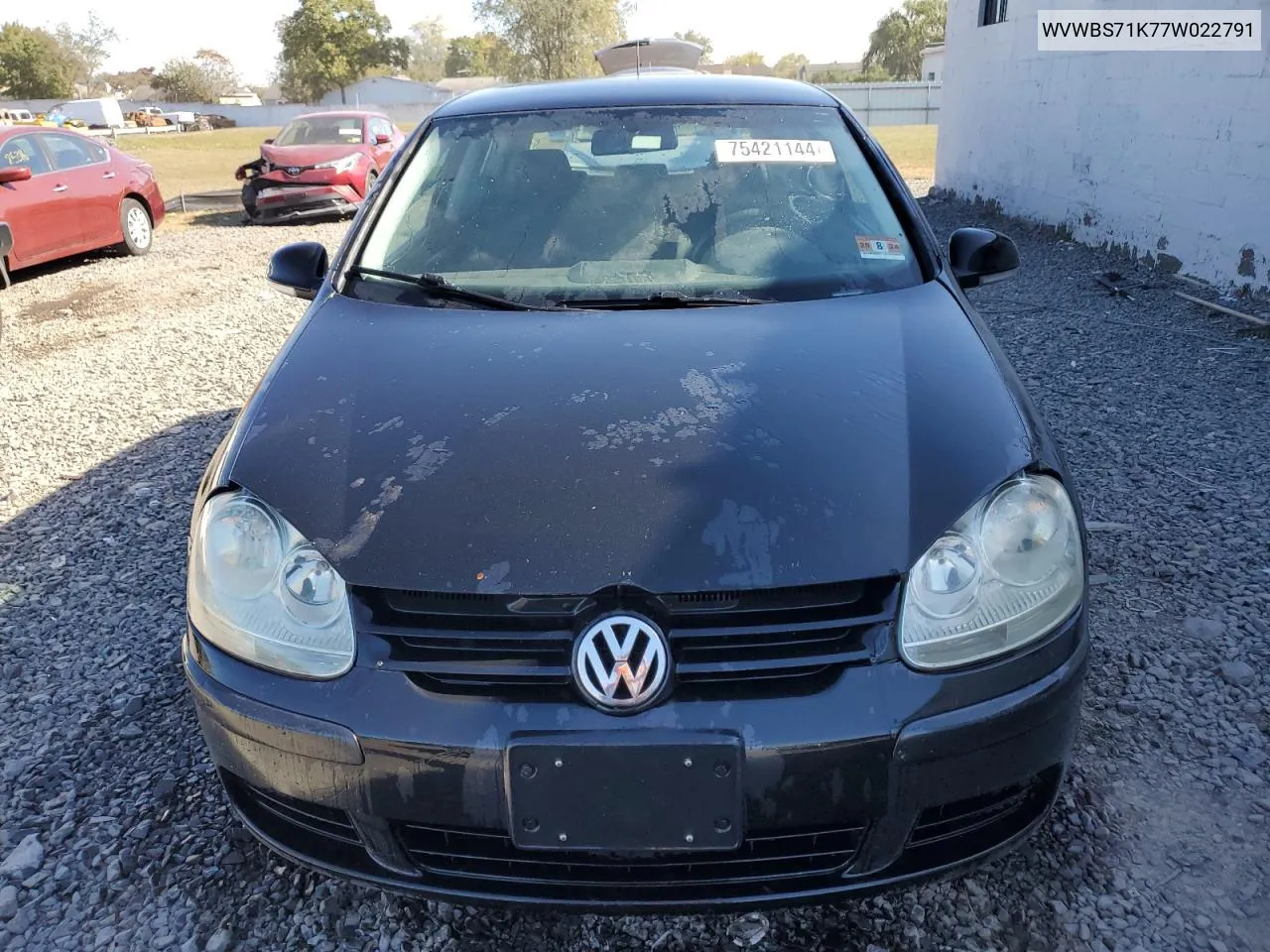 WVWBS71K77W022791 2007 Volkswagen Rabbit