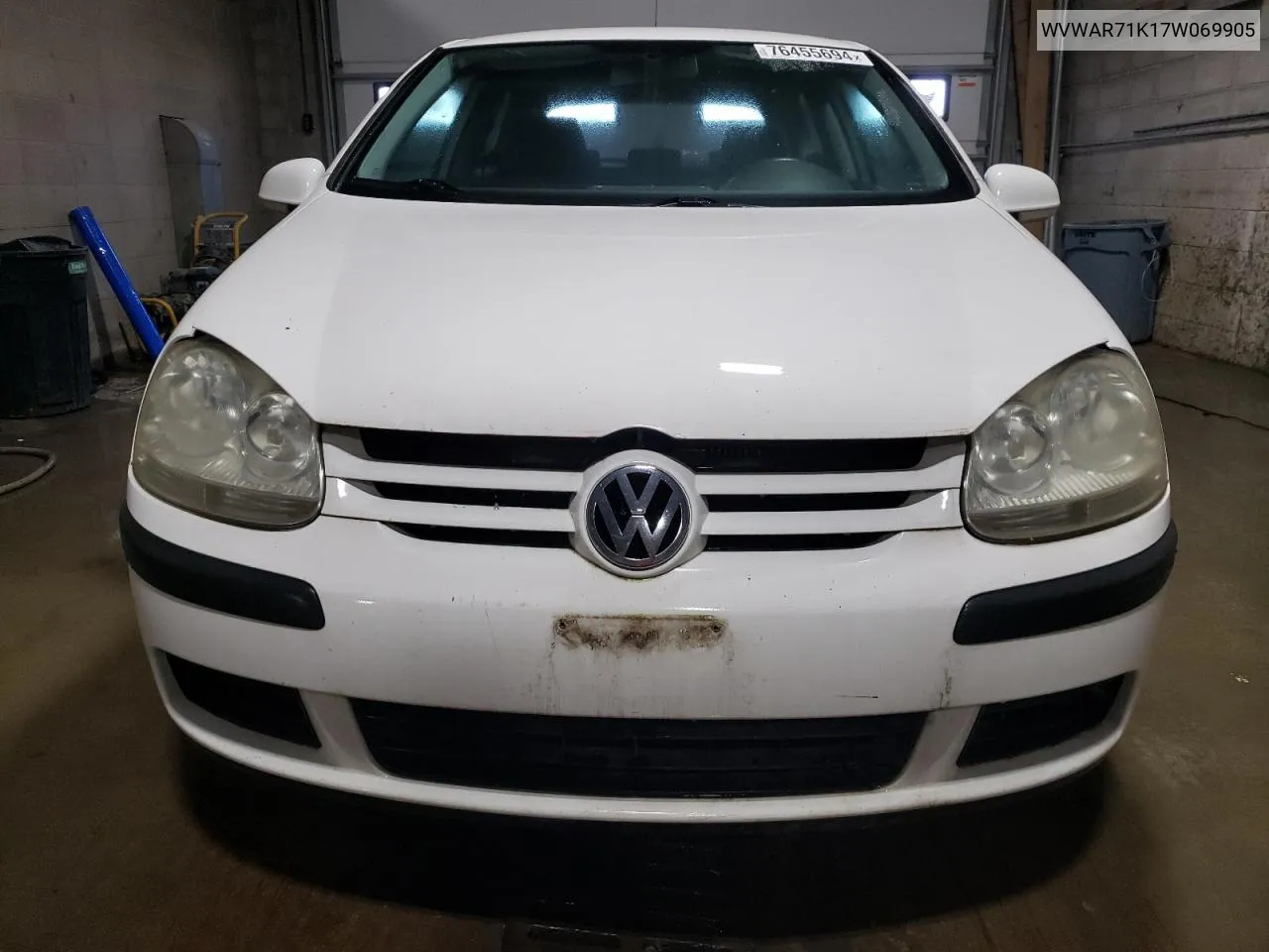 2007 Volkswagen Rabbit VIN: WVWAR71K17W069905 Lot: 76455694