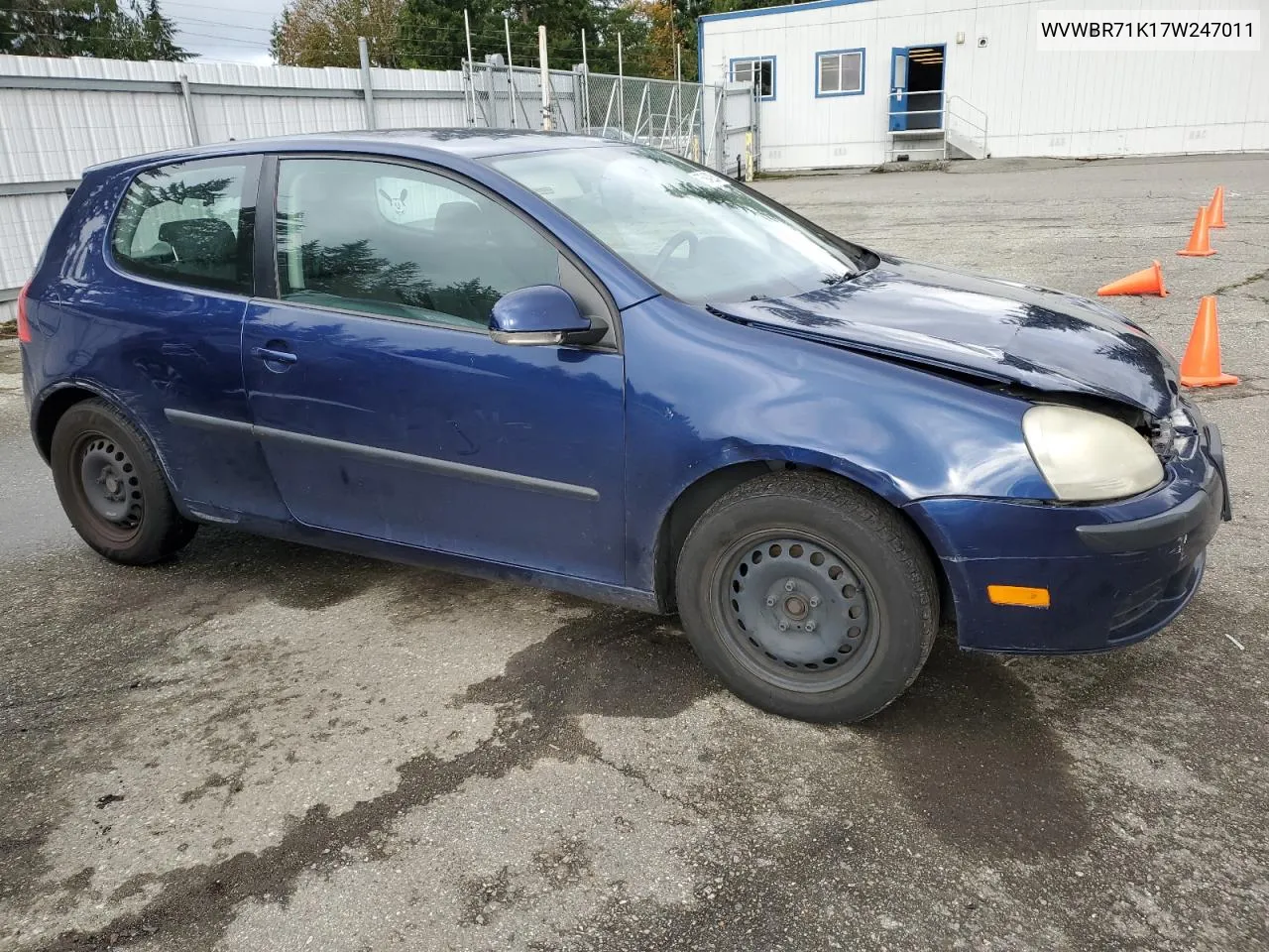 WVWBR71K17W247011 2007 Volkswagen Rabbit