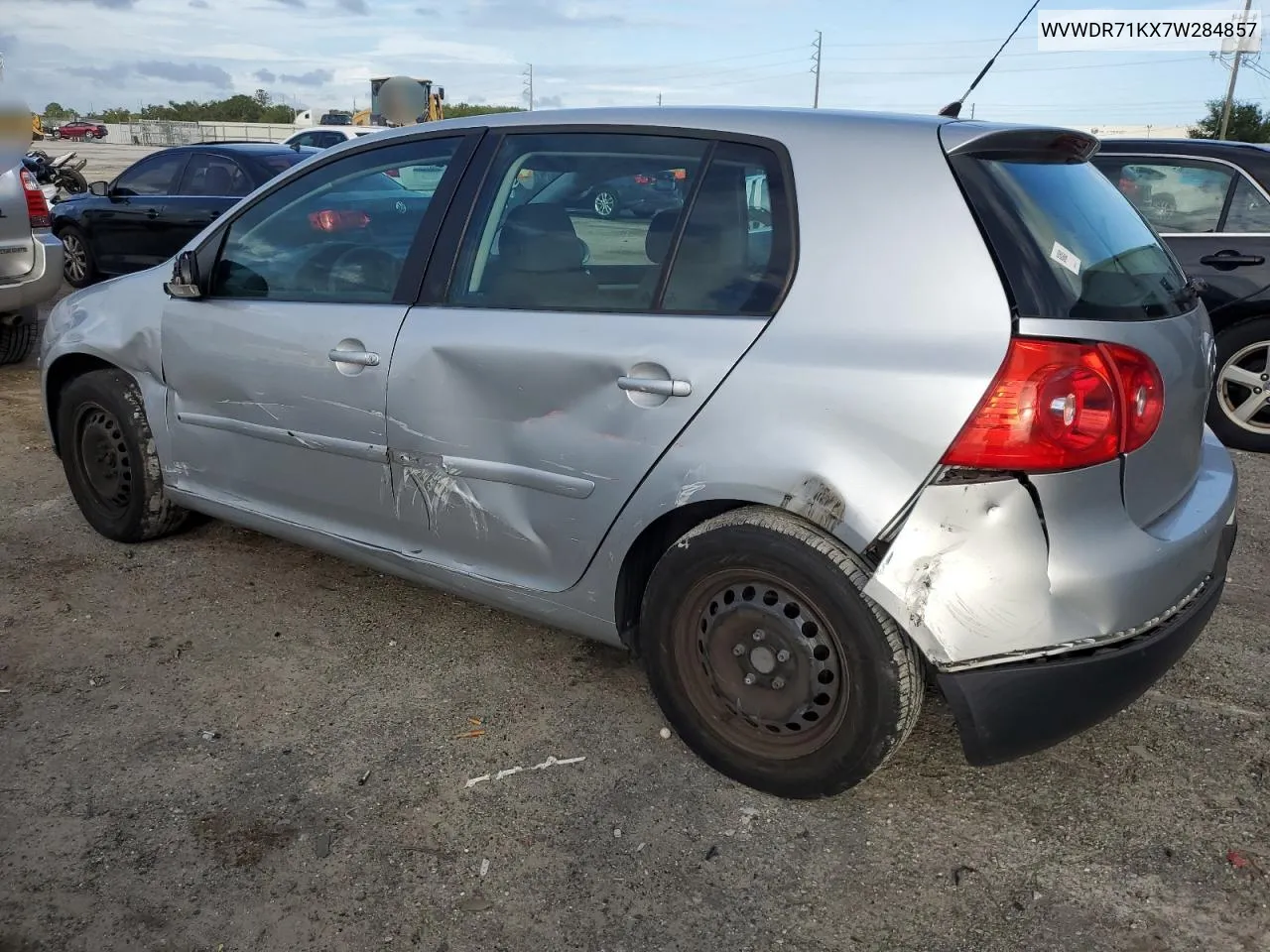 2007 Volkswagen Rabbit VIN: WVWDR71KX7W284857 Lot: 79765914