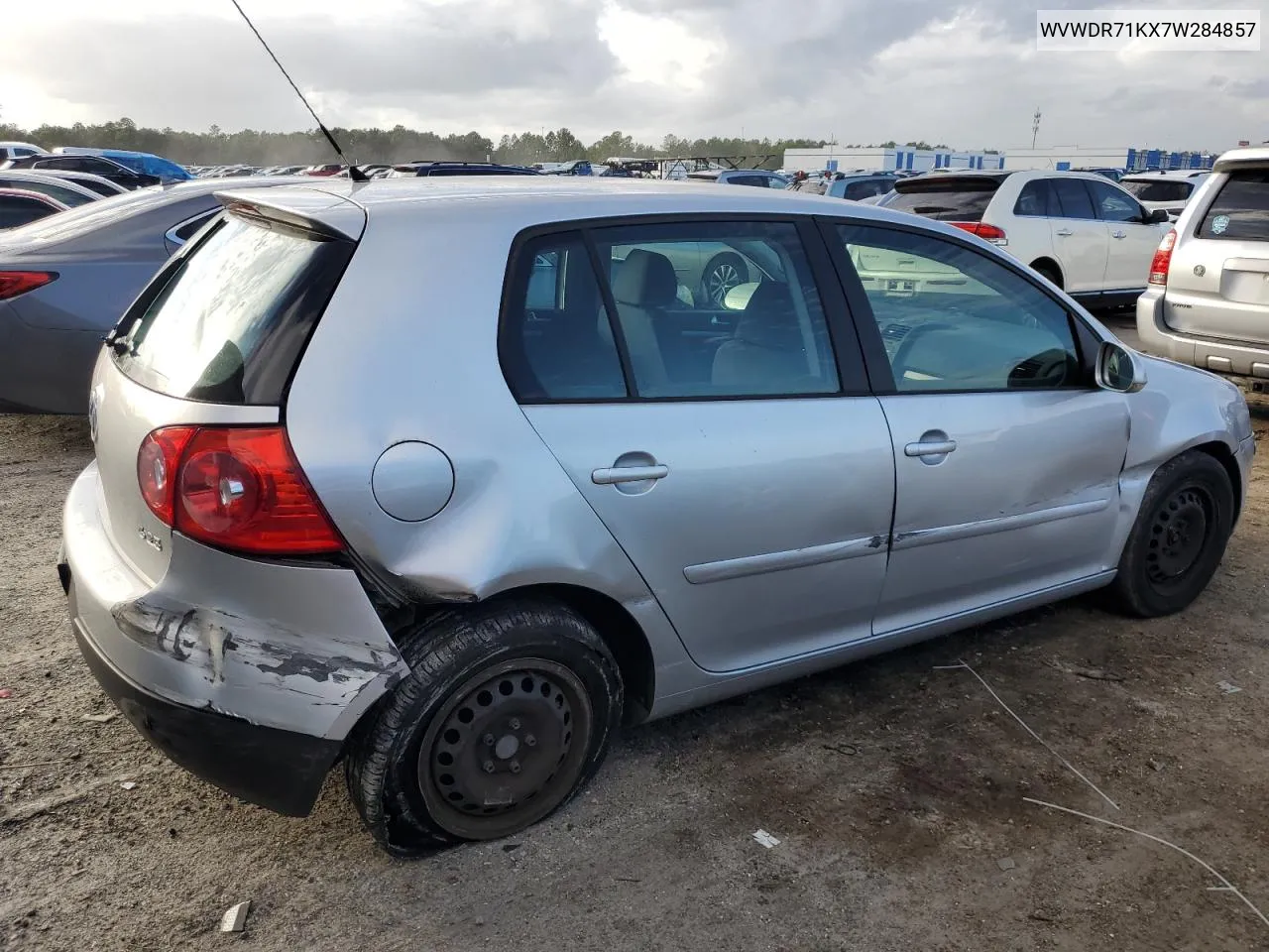 2007 Volkswagen Rabbit VIN: WVWDR71KX7W284857 Lot: 79765914