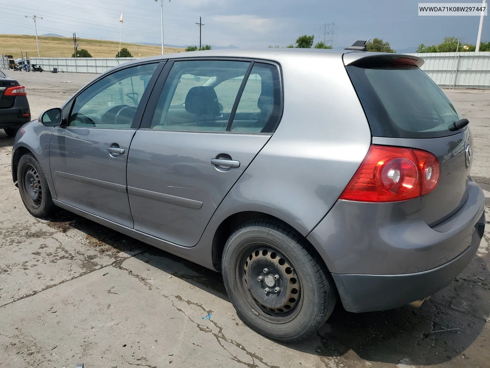 2008 Volkswagen Rabbit VIN: WVWDA71K08W297447 Lot: 60276394