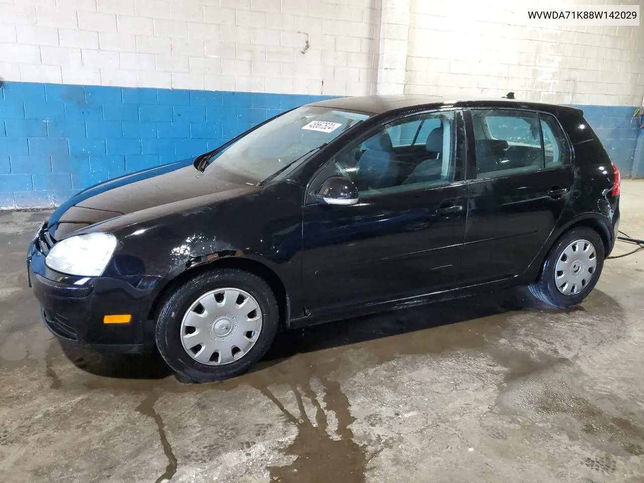 WVWDA71K88W142029 2008 Volkswagen Rabbit