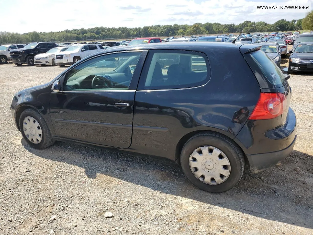 2009 Volkswagen Rabbit VIN: WVWBA71K29W048964 Lot: 71843944