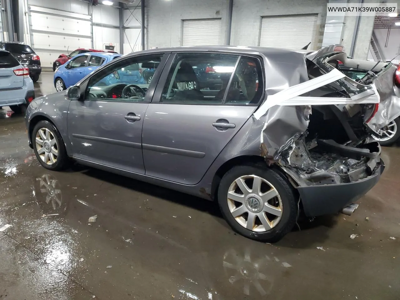 2009 Volkswagen Rabbit VIN: WVWDA71K39W005887 Lot: 75120774