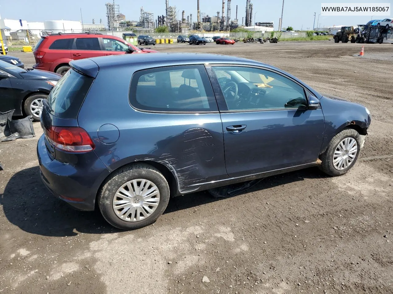 2010 Volkswagen Golf VIN: WVWBA7AJ5AW185067 Lot: 68317504