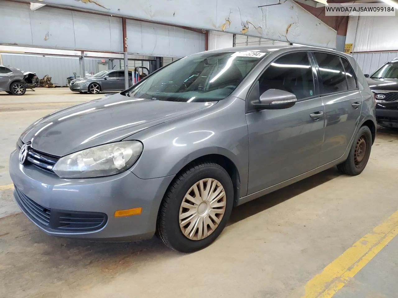 2010 Volkswagen Golf VIN: WVWDA7AJ5AW099184 Lot: 74305294