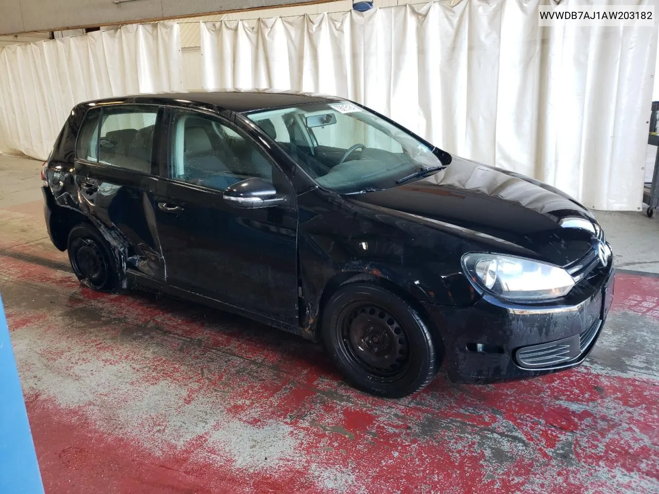 WVWDB7AJ1AW203182 2010 Volkswagen Golf