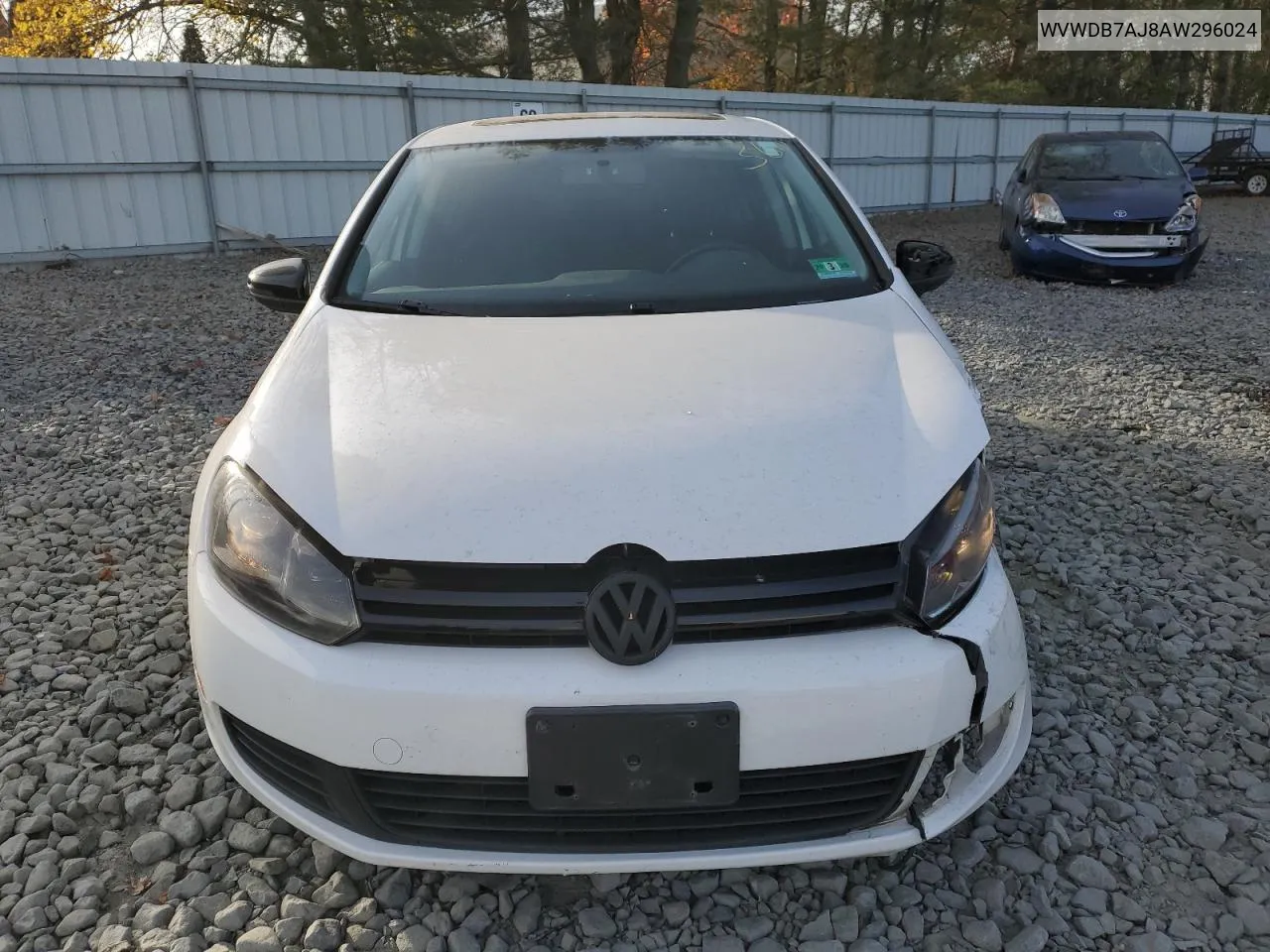 2010 Volkswagen Golf VIN: WVWDB7AJ8AW296024 Lot: 78504894