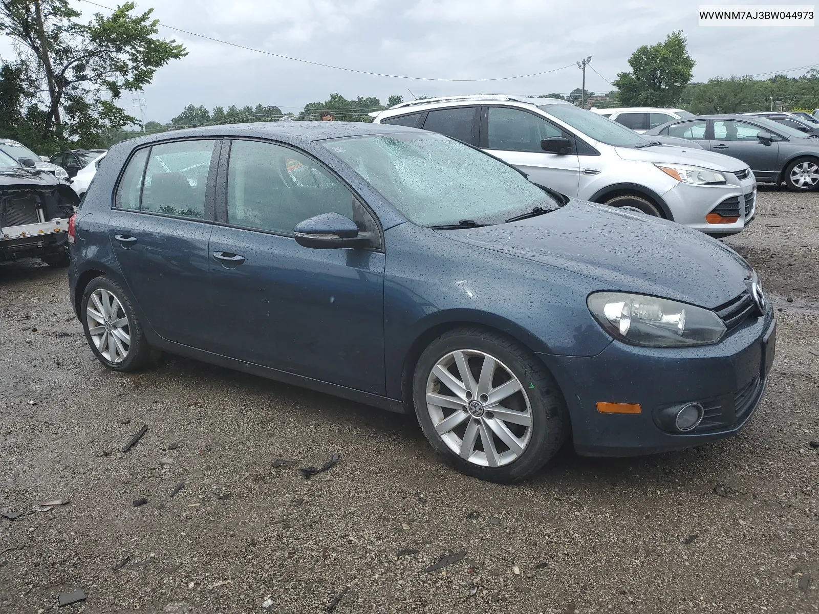 2011 Volkswagen Golf VIN: WVWNM7AJ3BW044973 Lot: 63064954