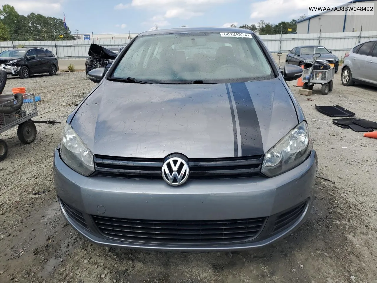 2011 Volkswagen Golf VIN: WVWAA7AJ8BW048492 Lot: 68124374