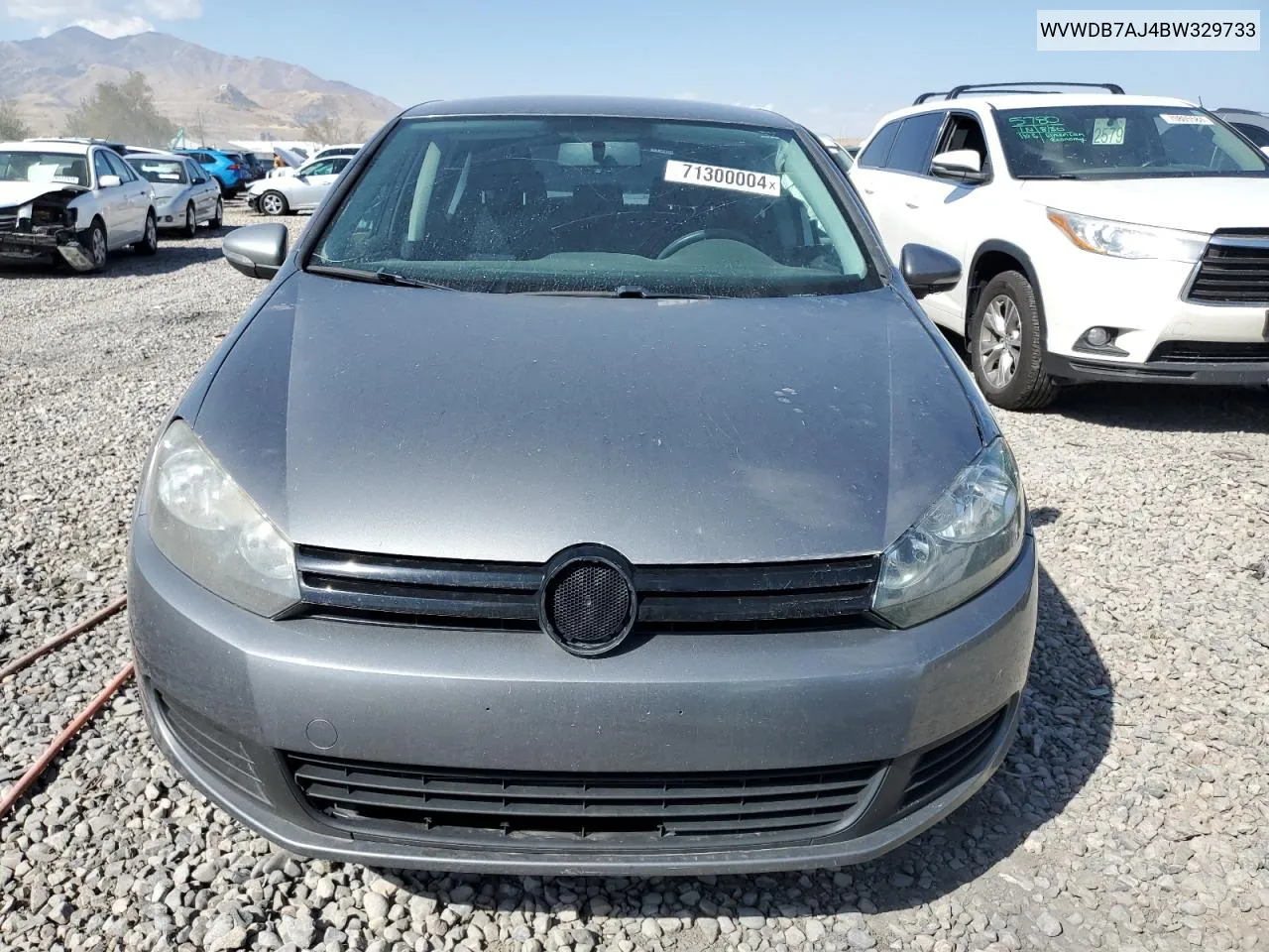 2011 Volkswagen Golf VIN: WVWDB7AJ4BW329733 Lot: 71300004