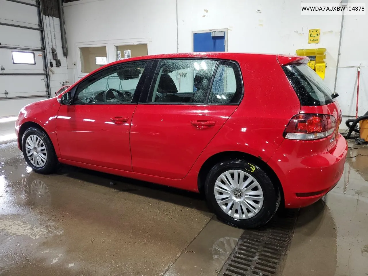 2011 Volkswagen Golf VIN: WVWDA7AJXBW104378 Lot: 74046444