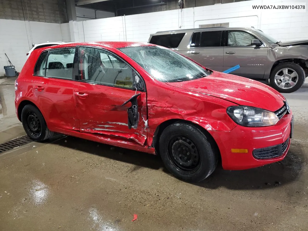 2011 Volkswagen Golf VIN: WVWDA7AJXBW104378 Lot: 74046444