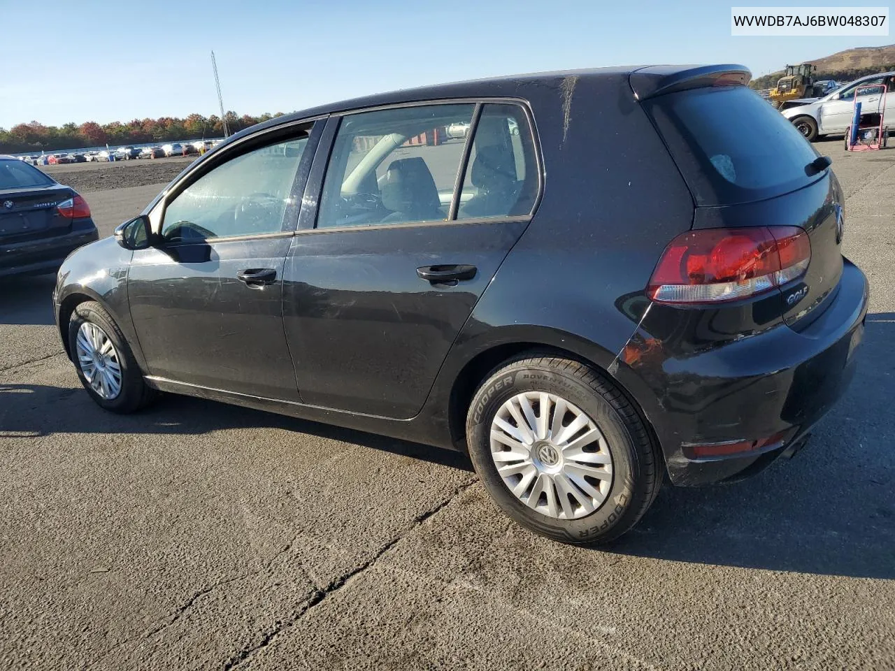 2011 Volkswagen Golf VIN: WVWDB7AJ6BW048307 Lot: 75958764