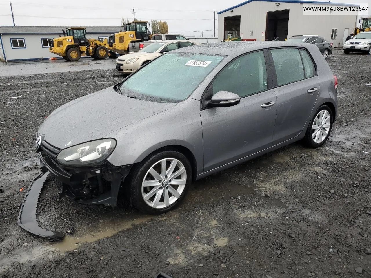 WVWNM9AJ8BW123647 2011 Volkswagen Golf