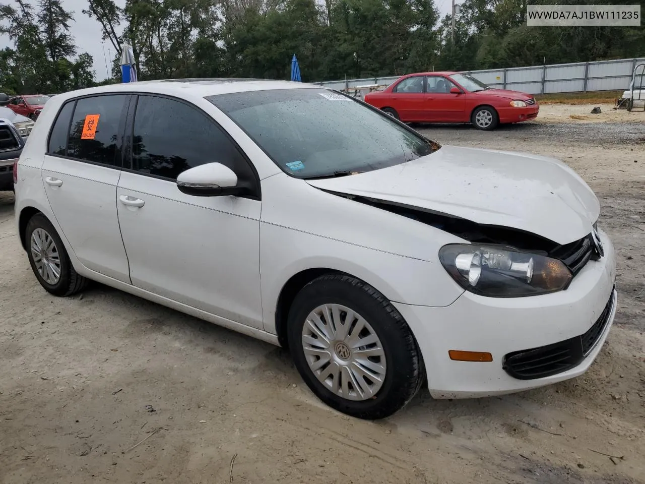 2011 Volkswagen Golf VIN: WVWDA7AJ1BW111235 Lot: 79558784