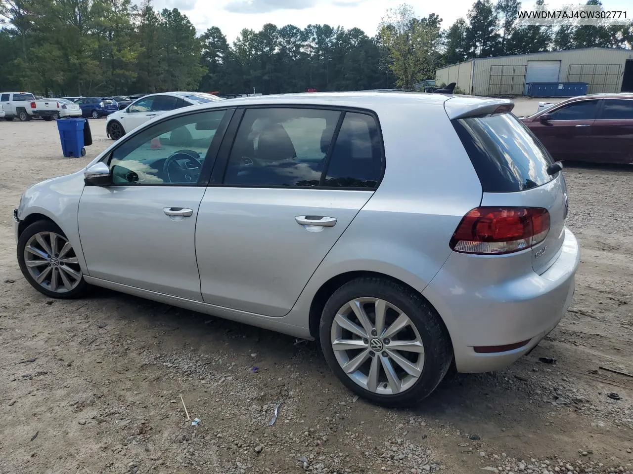 2012 Volkswagen Golf VIN: WVWDM7AJ4CW302771 Lot: 65676294