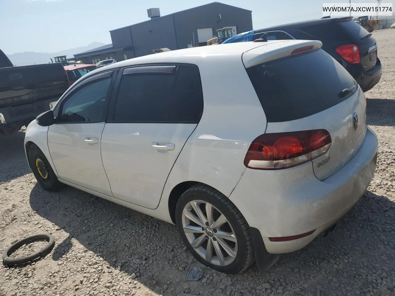 2012 Volkswagen Golf VIN: WVWDM7AJXCW151774 Lot: 66098524