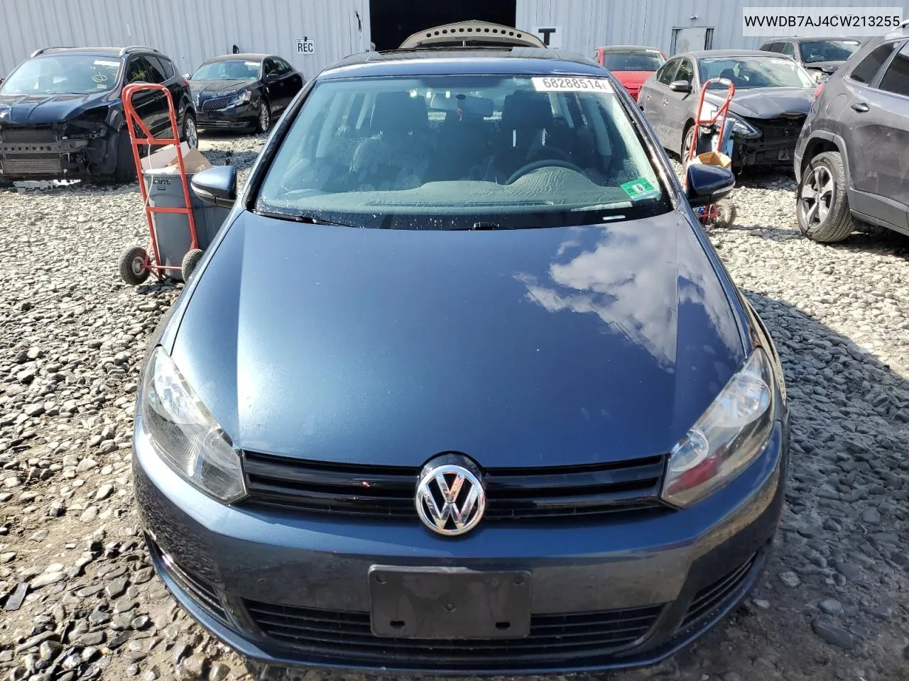 2012 Volkswagen Golf VIN: WVWDB7AJ4CW213255 Lot: 68288514