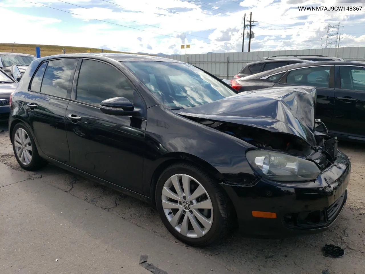 2012 Volkswagen Golf VIN: WVWNM7AJ9CW148367 Lot: 69002904