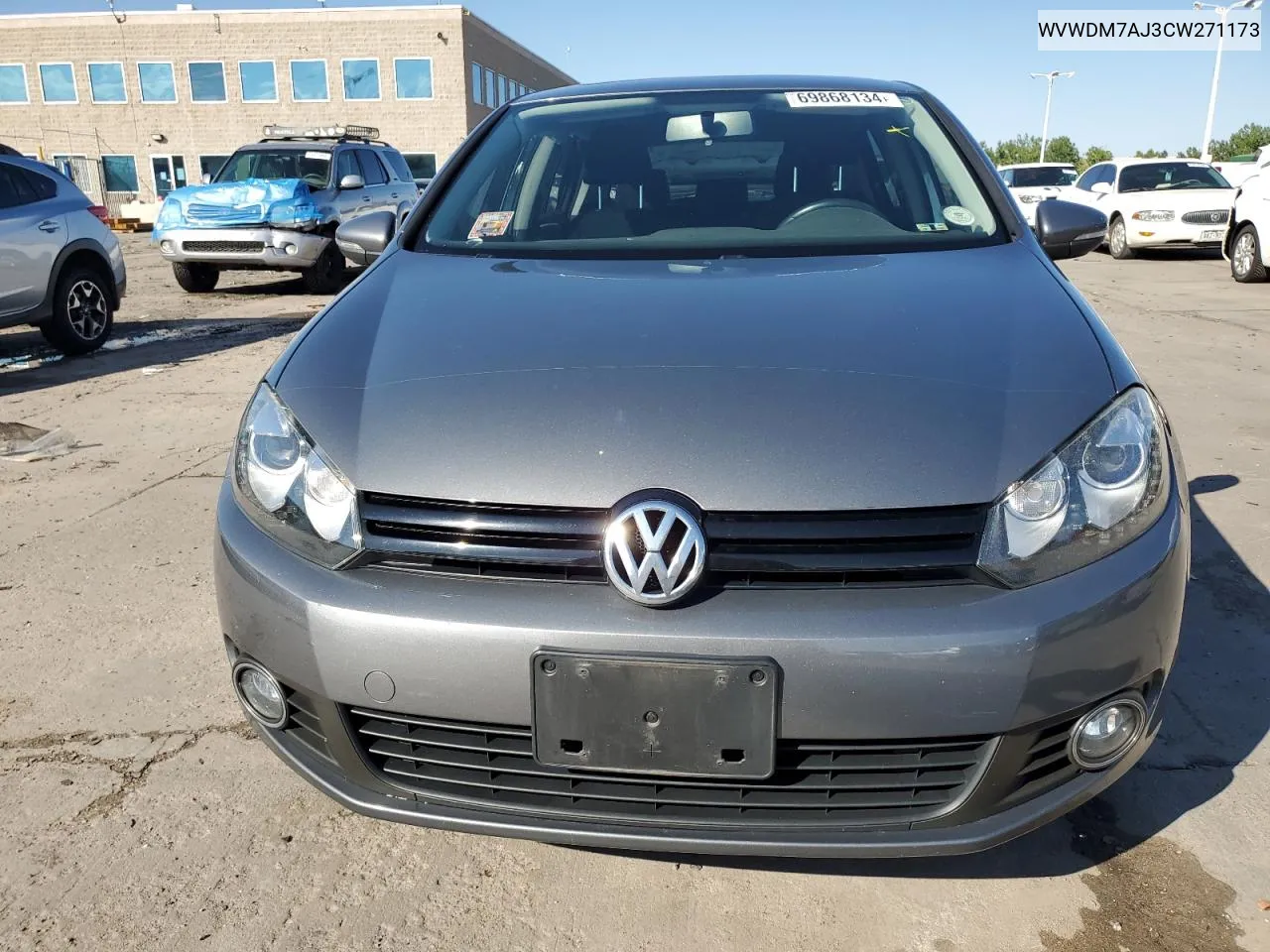 WVWDM7AJ3CW271173 2012 Volkswagen Golf