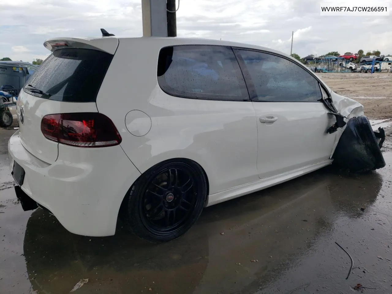 WVWRF7AJ7CW266591 2012 Volkswagen Golf R