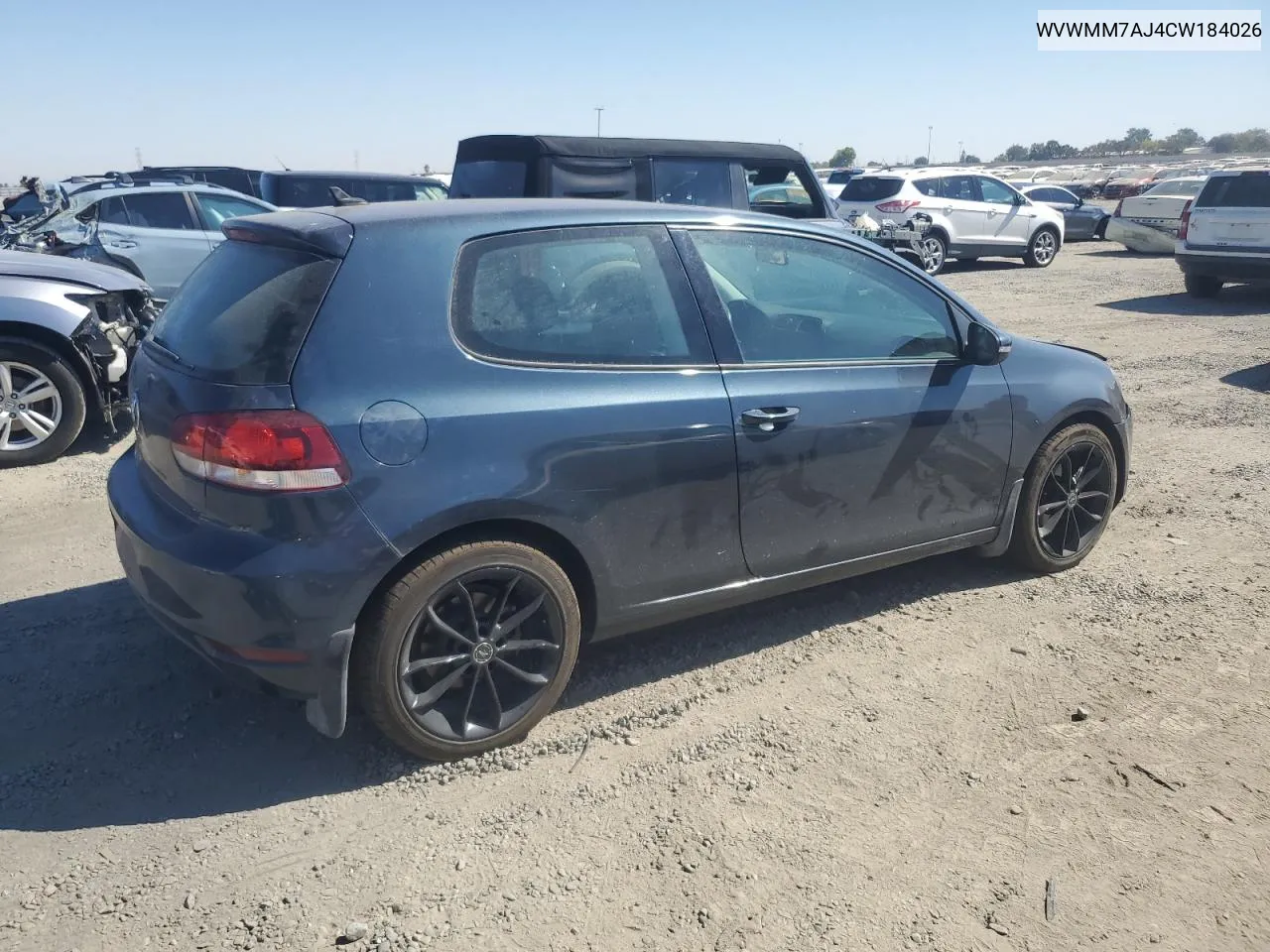 WVWMM7AJ4CW184026 2012 Volkswagen Golf