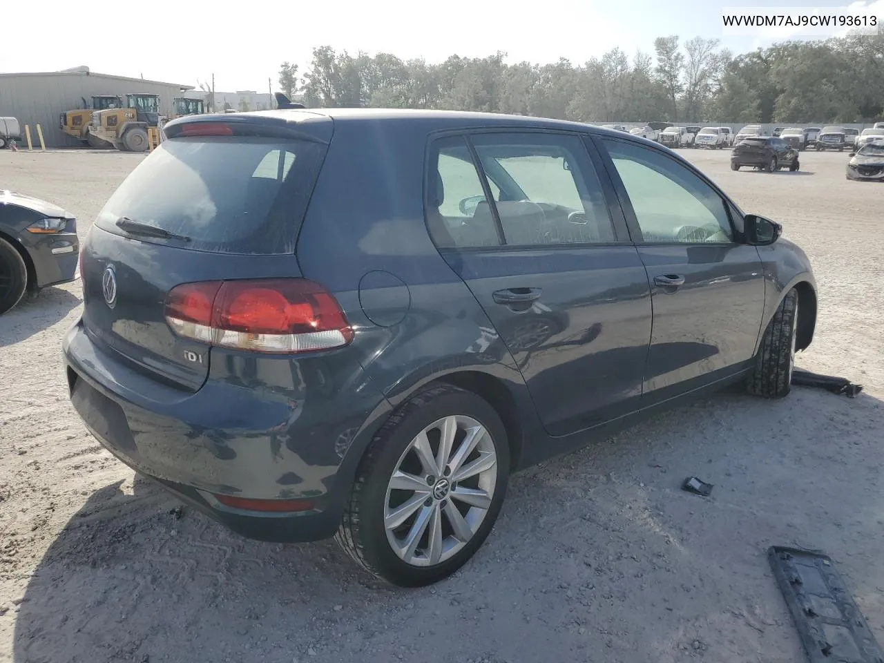 2012 Volkswagen Golf VIN: WVWDM7AJ9CW193613 Lot: 77994944