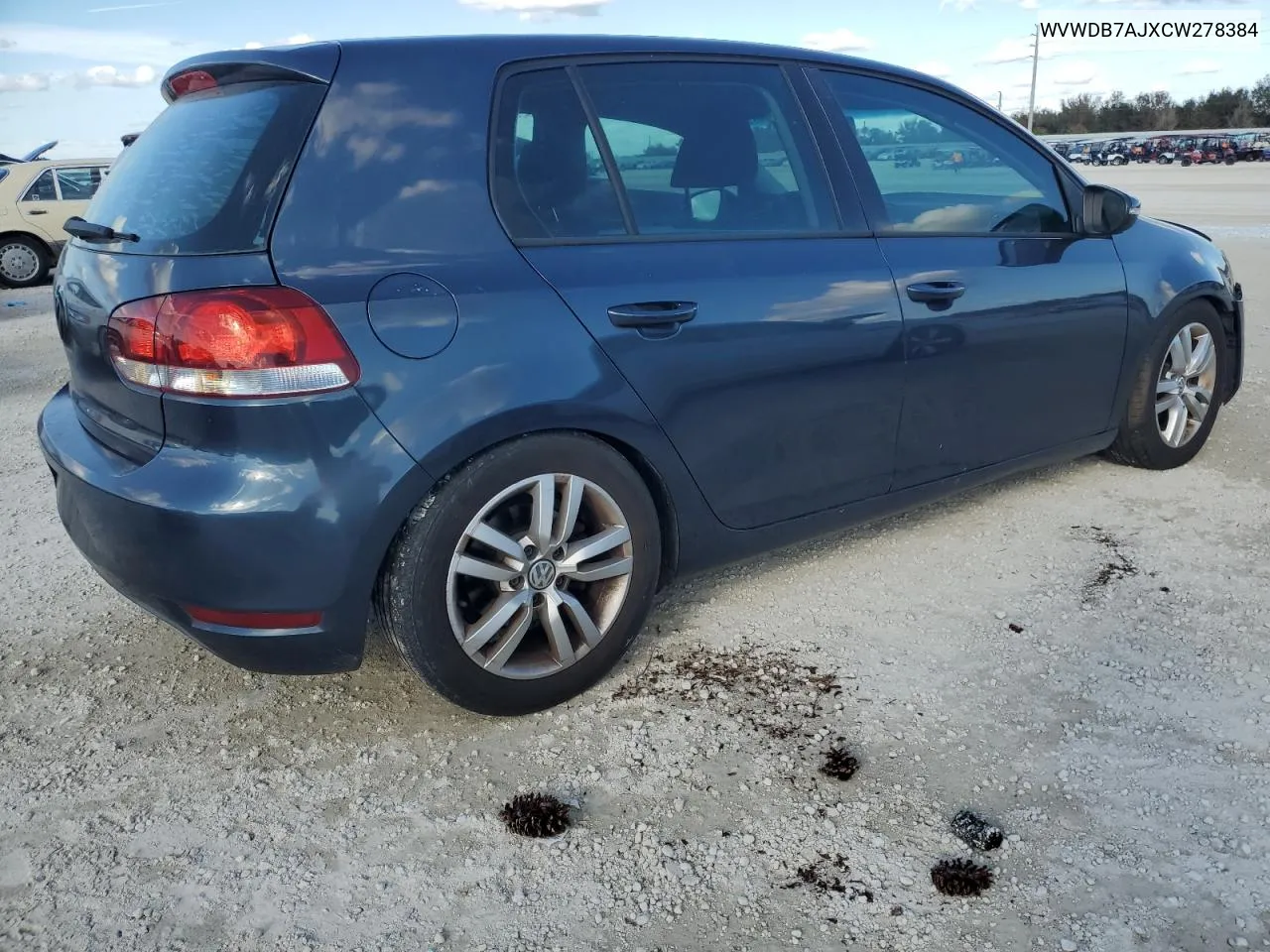 2012 Volkswagen Golf VIN: WVWDB7AJXCW278384 Lot: 78149174