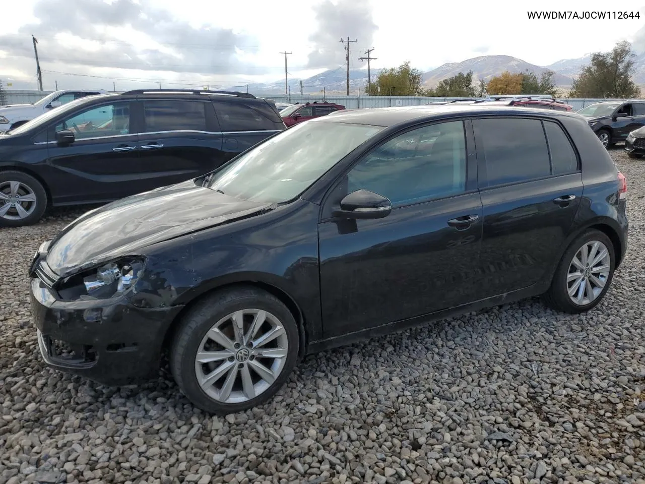 2012 Volkswagen Golf VIN: WVWDM7AJ0CW112644 Lot: 78520074